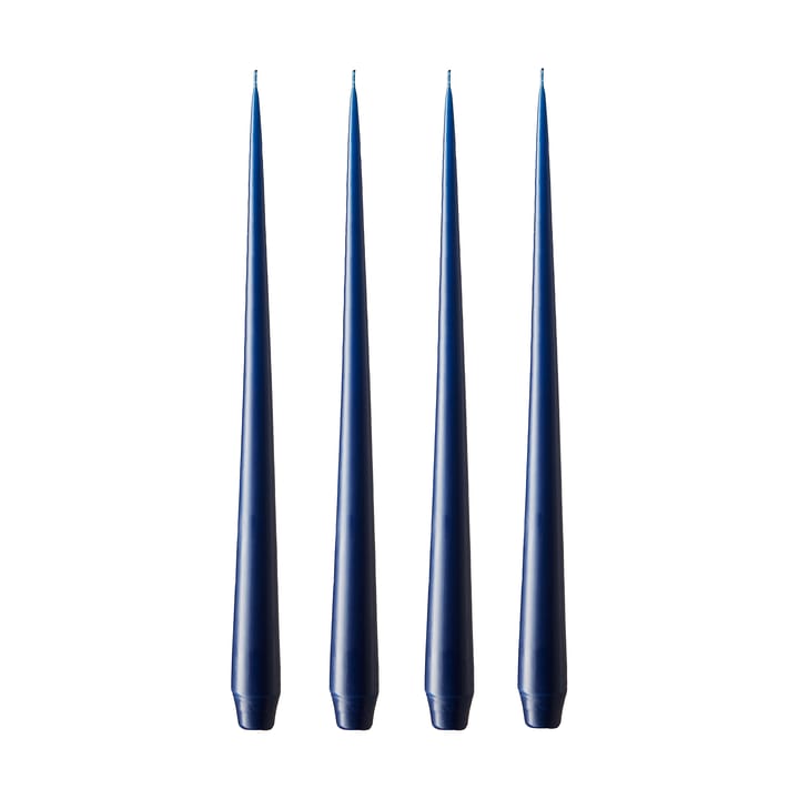ester & erik kaars 4-pack mat - royal navy, 42 cm - Ester & erik