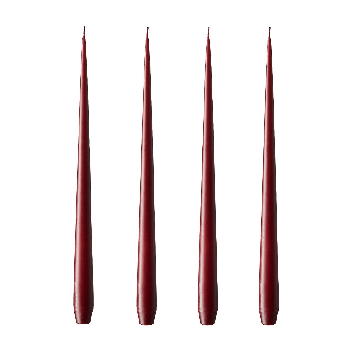 ester & erik ester & erik kaars 4-pack mat Wine, 32 cm