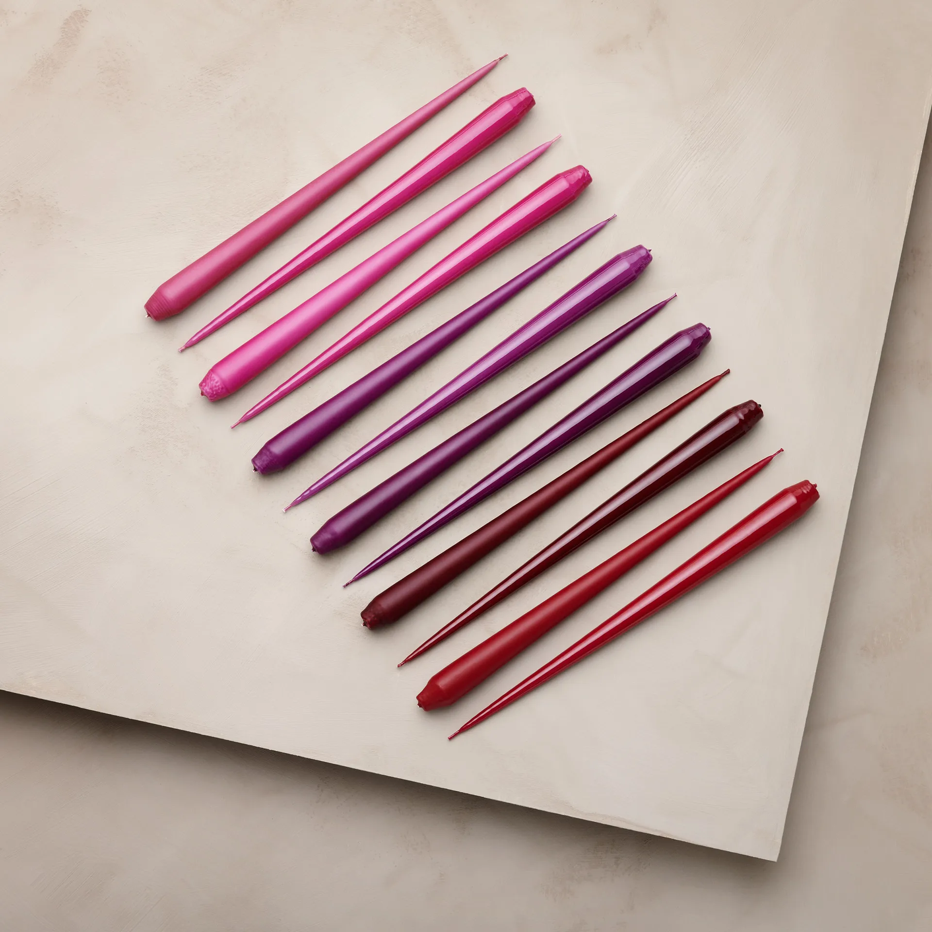 ester & erik kaars 4-pack mat, Wine, 32 cm ester & erik