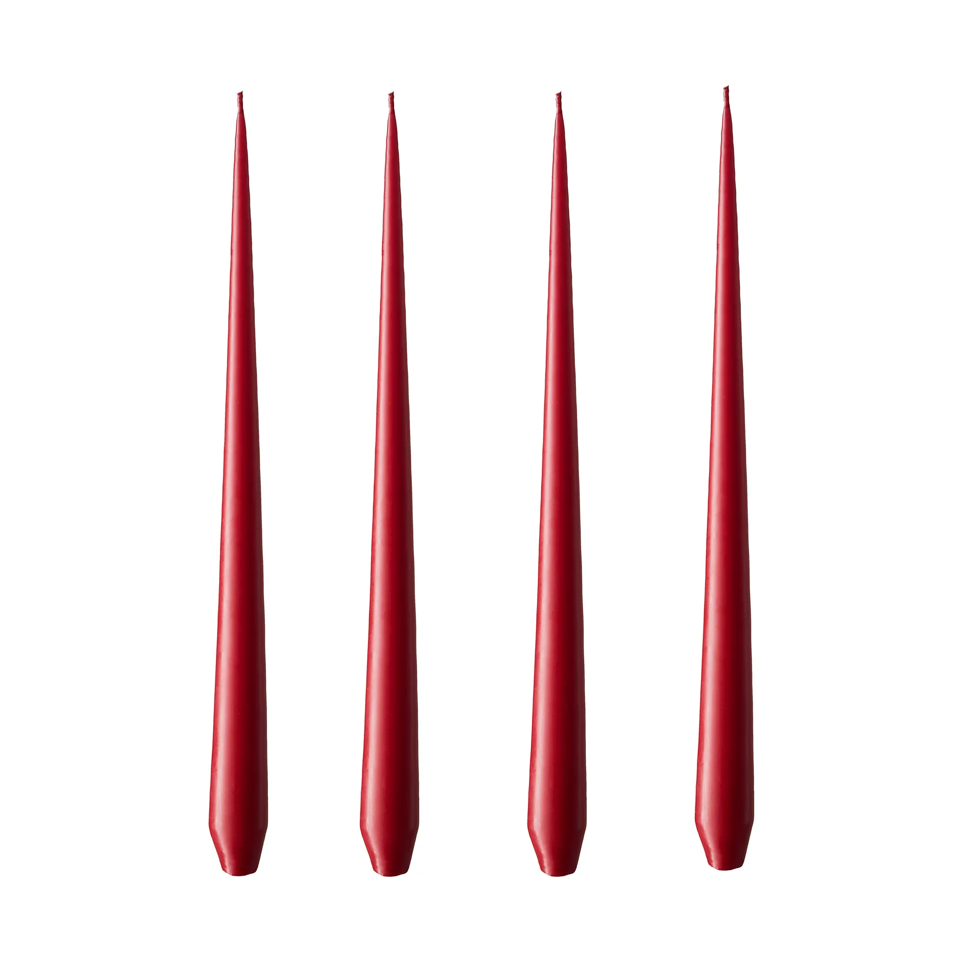 ester & erik kaars 4-pack mat, winter berry, 32 cm ester & erik