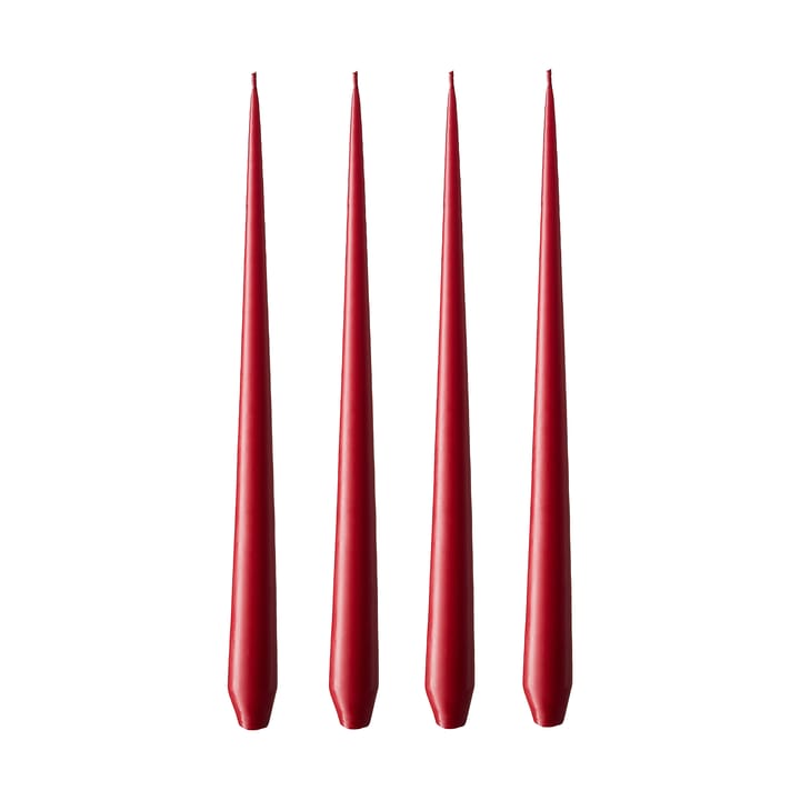 ester & erik kaars 4-pack mat - winter berry, 42 cm - Ester & erik