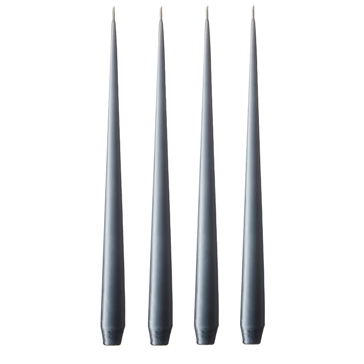 ester & erik kaars 42 cm 4-pack dark slate - Mat - Ester & erik