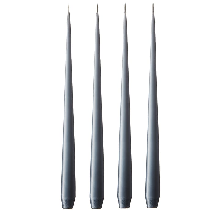 ester & erik kaars 42 cm 4-pack dark slate - Mat - Ester & erik