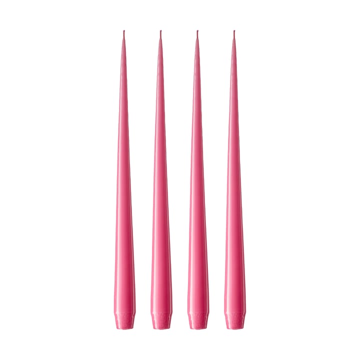 ester & erik kaars 42 cm 4-pack gelakt - Clear pink 41 - Ester & erik