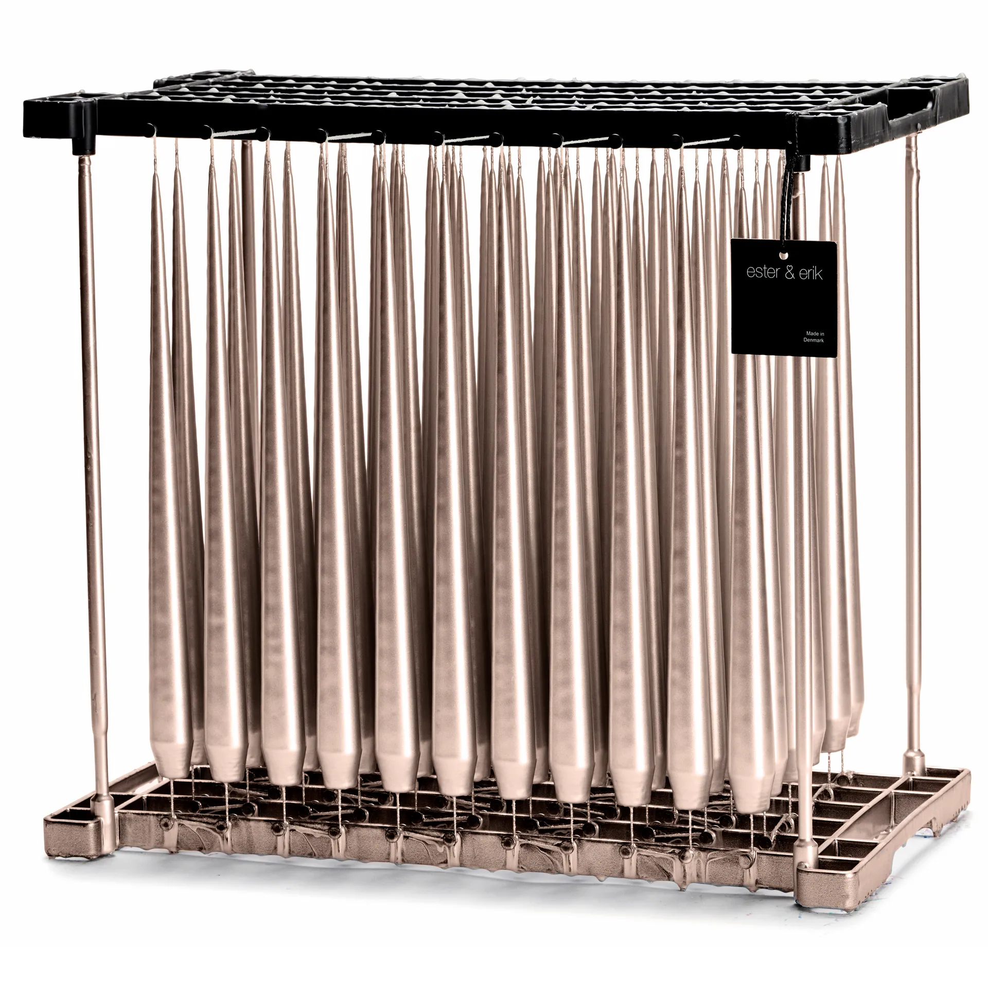 ester & erik kaars 42 cm 4-pack metallic, Champagne ester & erik