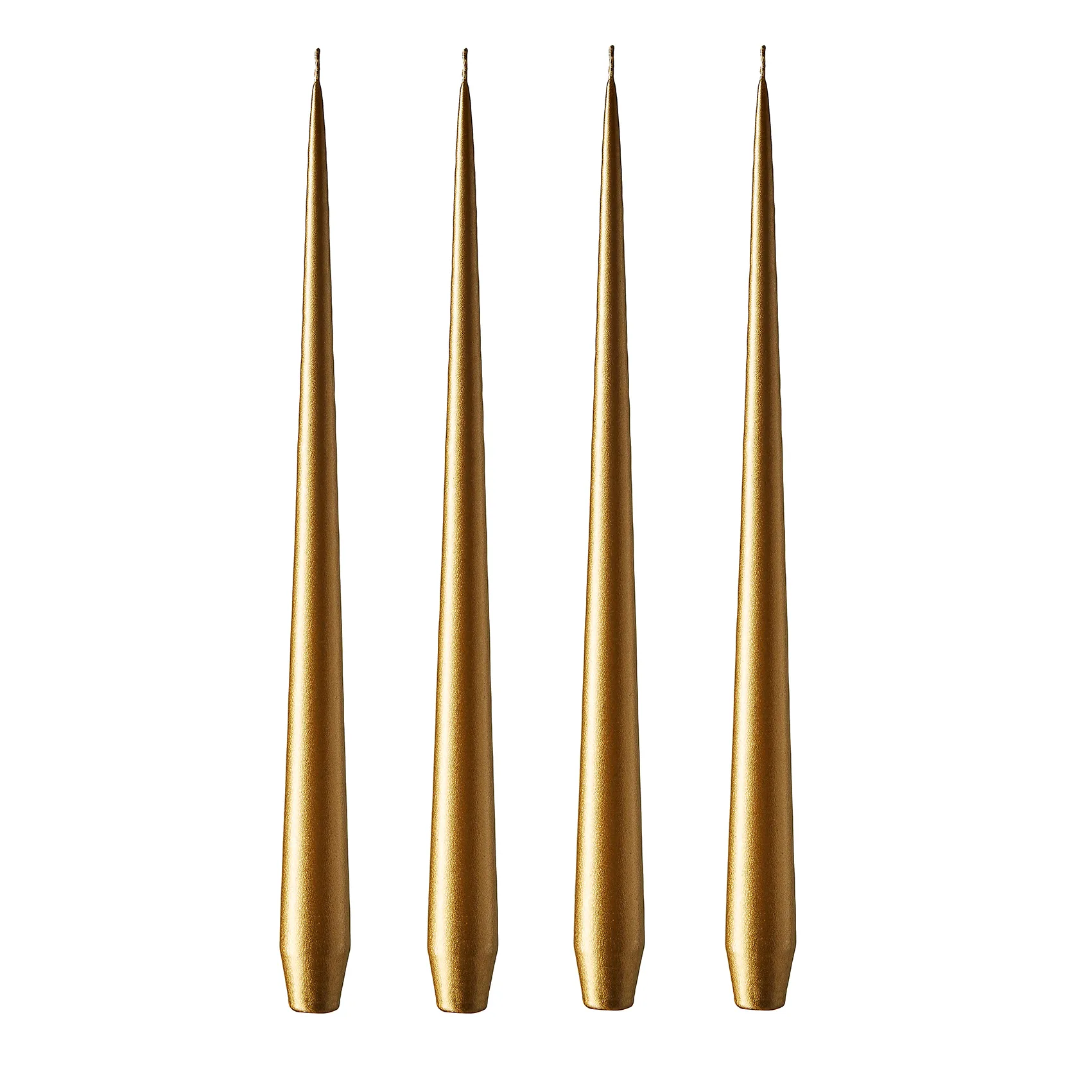 ester & erik kaars 42 cm 4-pack metallic, Gold ester & erik