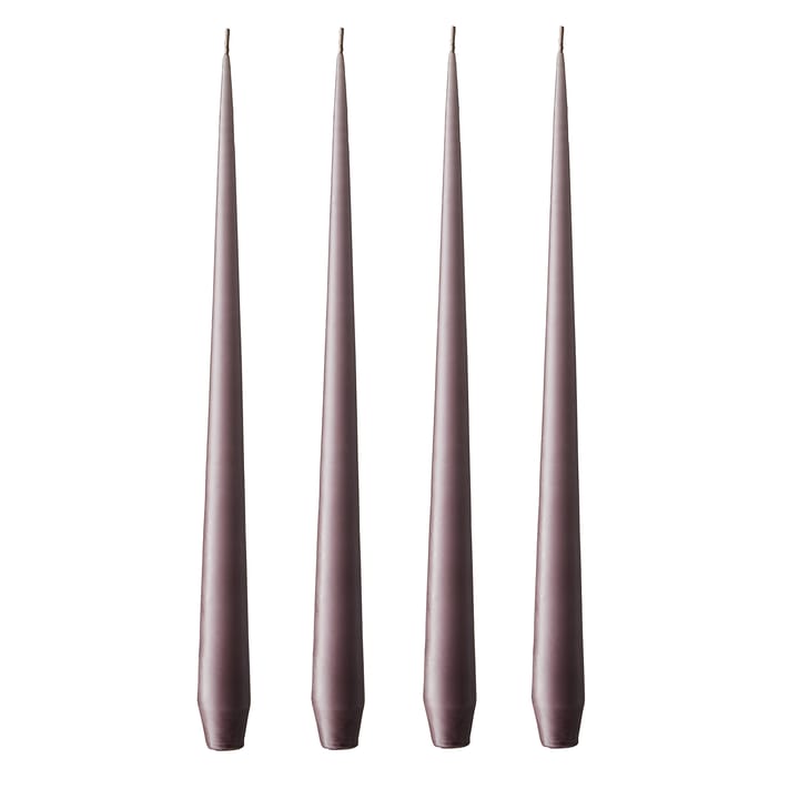 ester & erik kaars 42 cm 4-pack muted mauve - Mat - Ester & erik