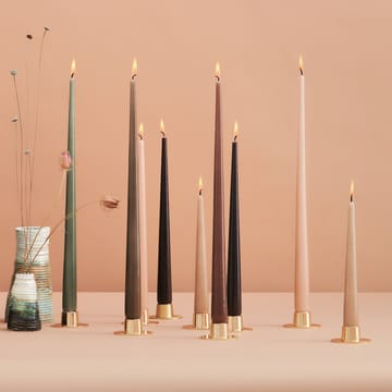 ester & erik kaarsenhouder glanzend 2-pack - Goud - ester & erik