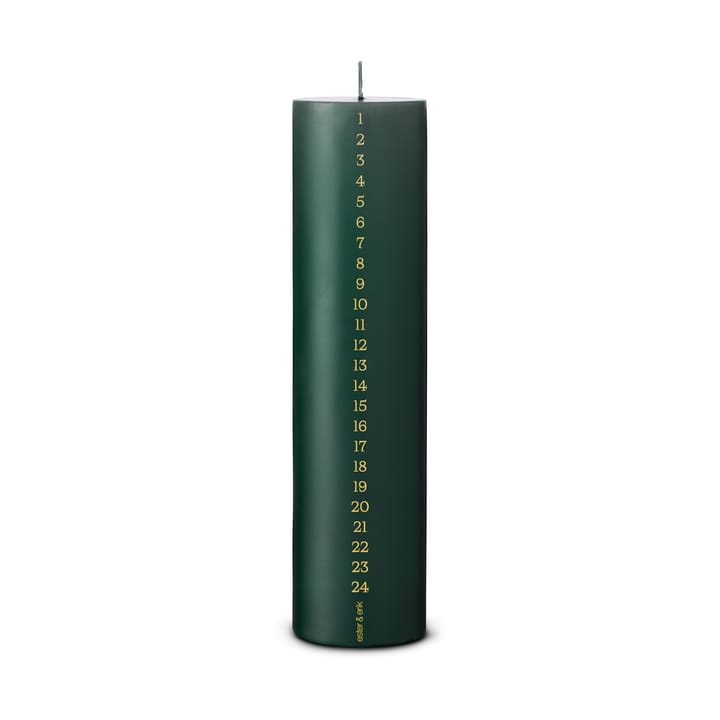 ester & erik kalenderkaars 25 cm, 60 noble pine ester & erik