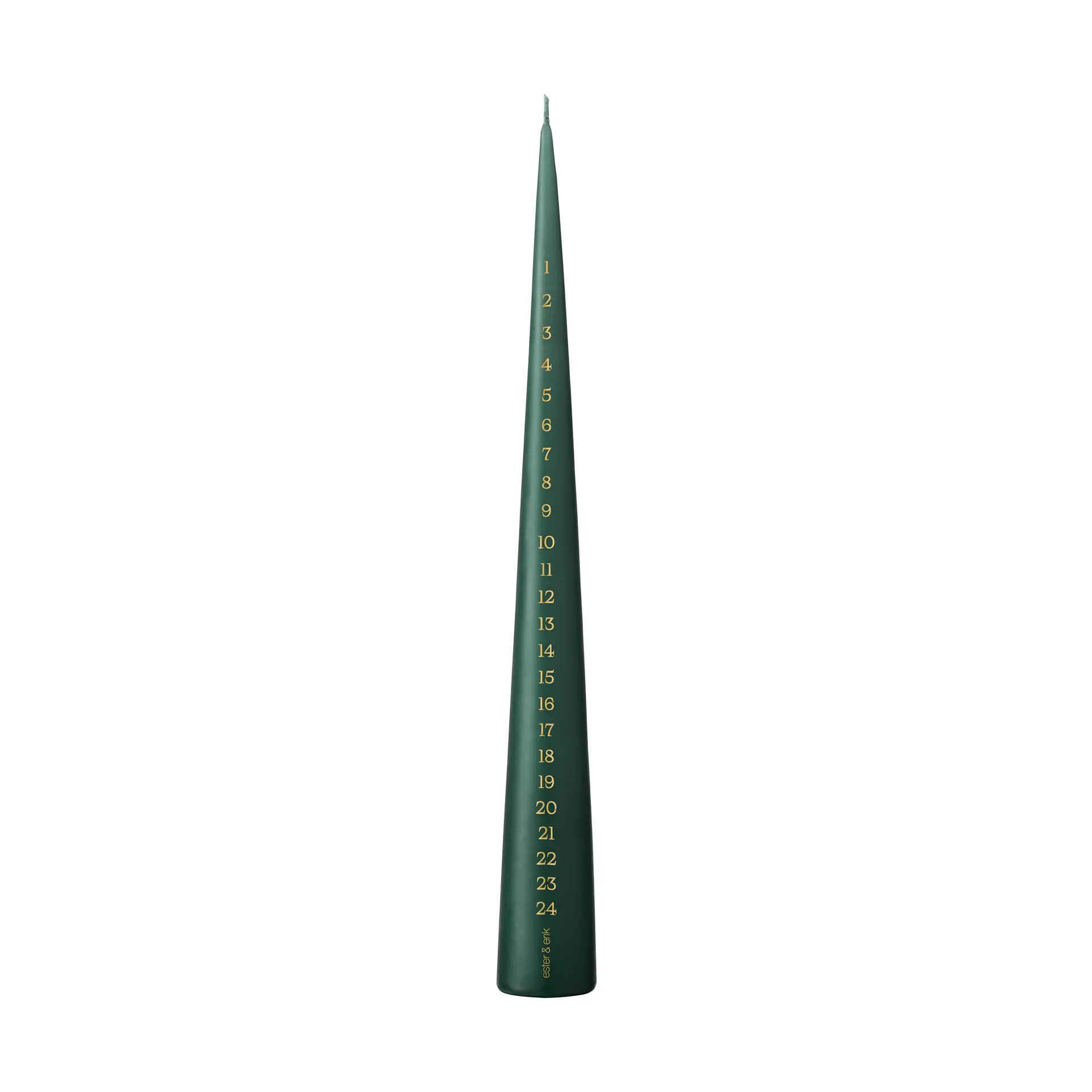 ester & erik kalenderkaars 37 cm, 60 noble pine ester & erik