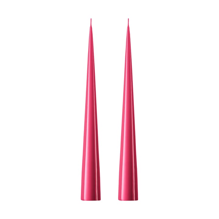 ester & erik kegelkaars 37 cm 2-pack gelakt - Deep pink 41/2 - ester & erik