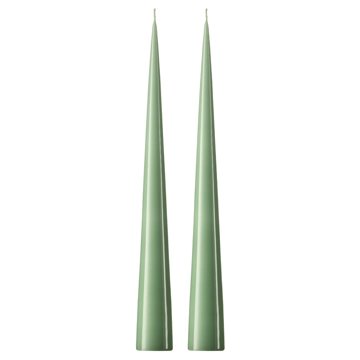 ester & erik kegelkaars 37 cm 2-pack gelakt - Eucalyptus 66-0 - Ester & erik