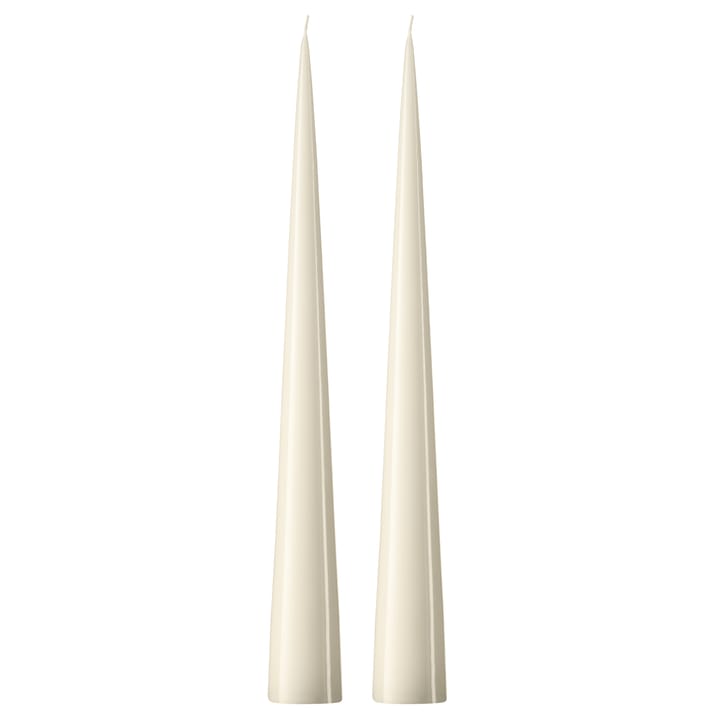 ester & erik kegelkaars 37 cm 2-pack gelakt - Ivory 06-0 - Ester & erik
