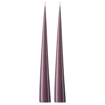 ester & erik kegelkaars 37 cm 2-pack gelakt - Muted mauve 42-0 - ester & erik