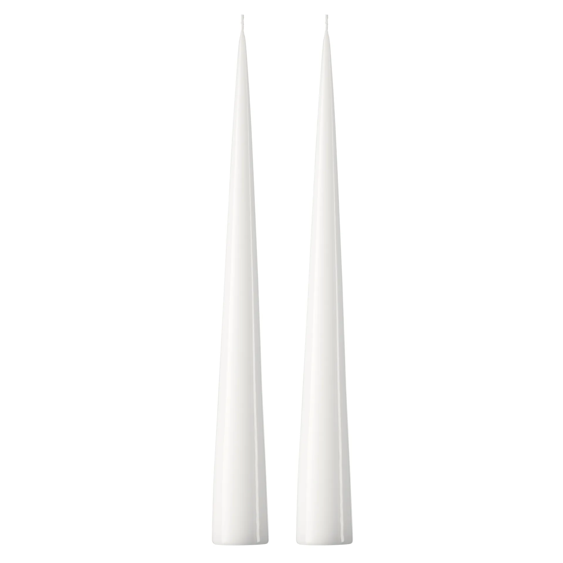 ester & erik kegelkaars 37 cm 2-pack gelakt, Pure white 31-0 ester & erik