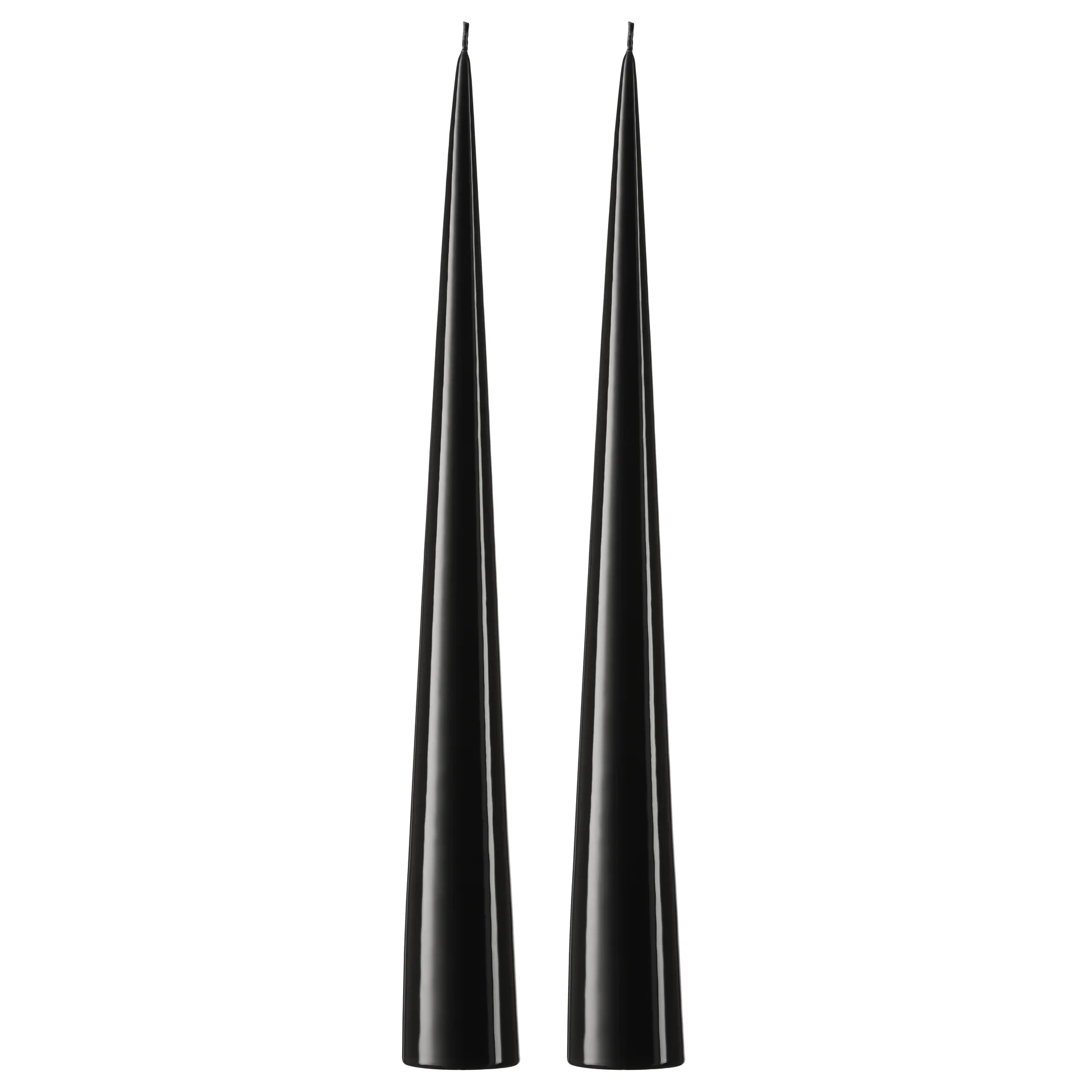 ester & erik kegelkaars 37 cm 2-pack gelakt, Raw black 75-0 ester & erik