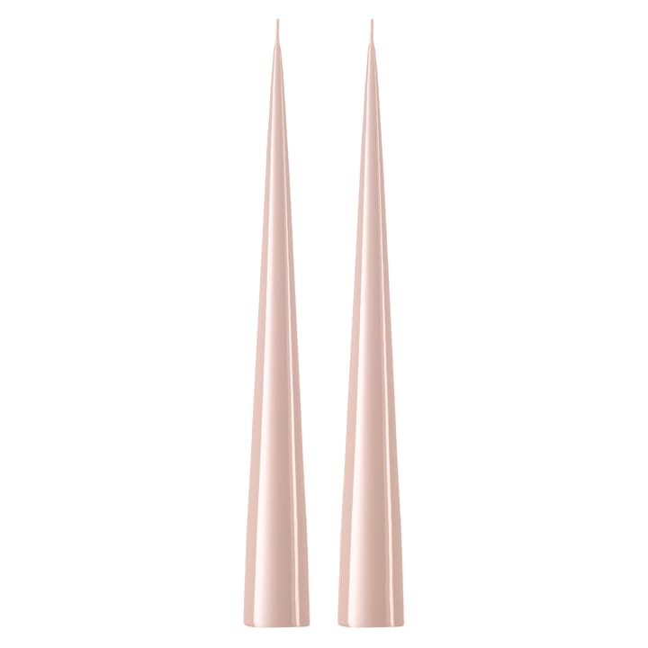 ester & erik kegelkaars 37 cm 2-pack gelakt - Rosewater 51-0 - Ester & erik