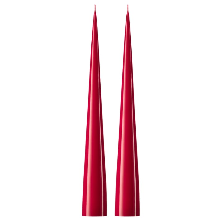 ester & erik kegelkaars 37 cm 2-pack gelakt - Winter berry 36-0 - Ester & erik