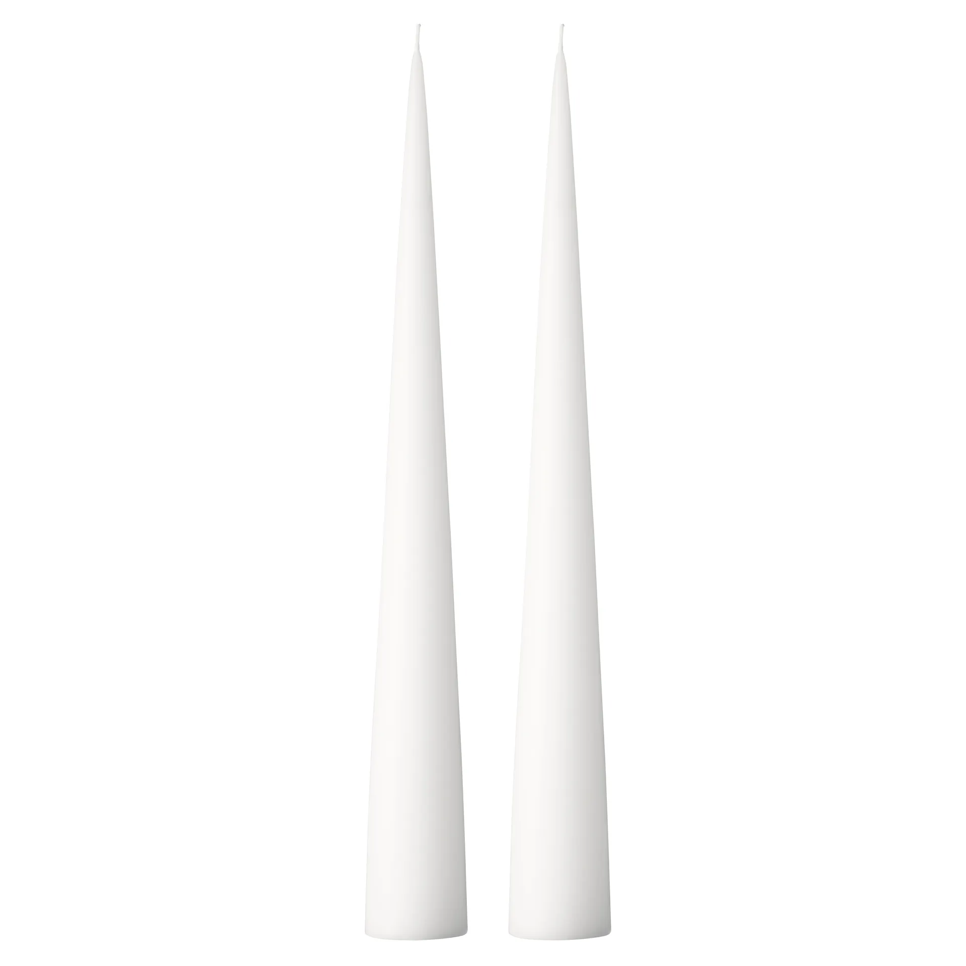 ester & erik kegelkaars 37 cm 2-pack mat, Pure white 31 ester & erik