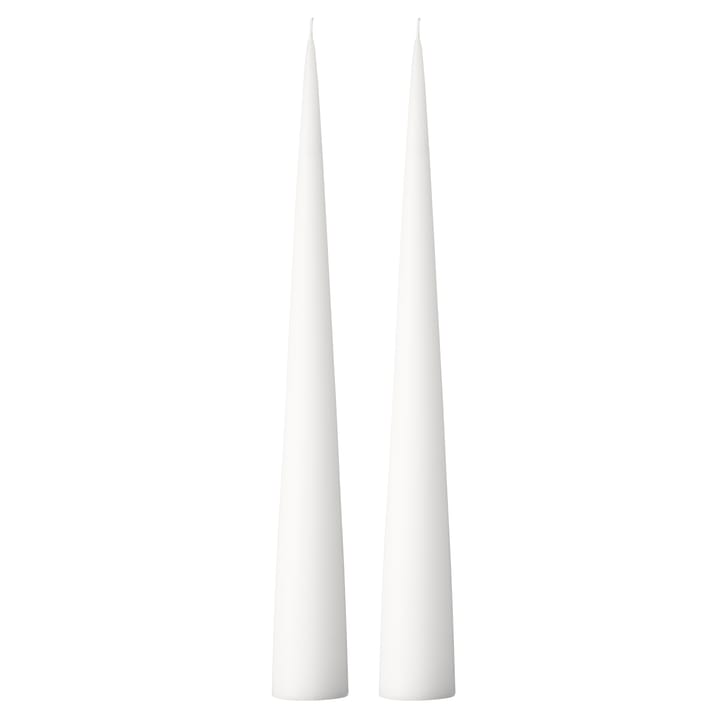 ester & erik kegelkaars 37 cm 2-pack mat - Pure white 31 - Ester & erik