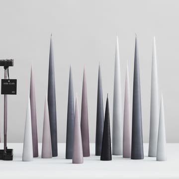 ester & erik kegelkaars 37 cm 2-pack mat - Raw black 75 - ester & erik