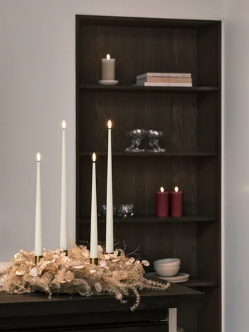 ester & erik taper kaars LED 2-pack - 06 Ivory, 30 cm - ester & erik