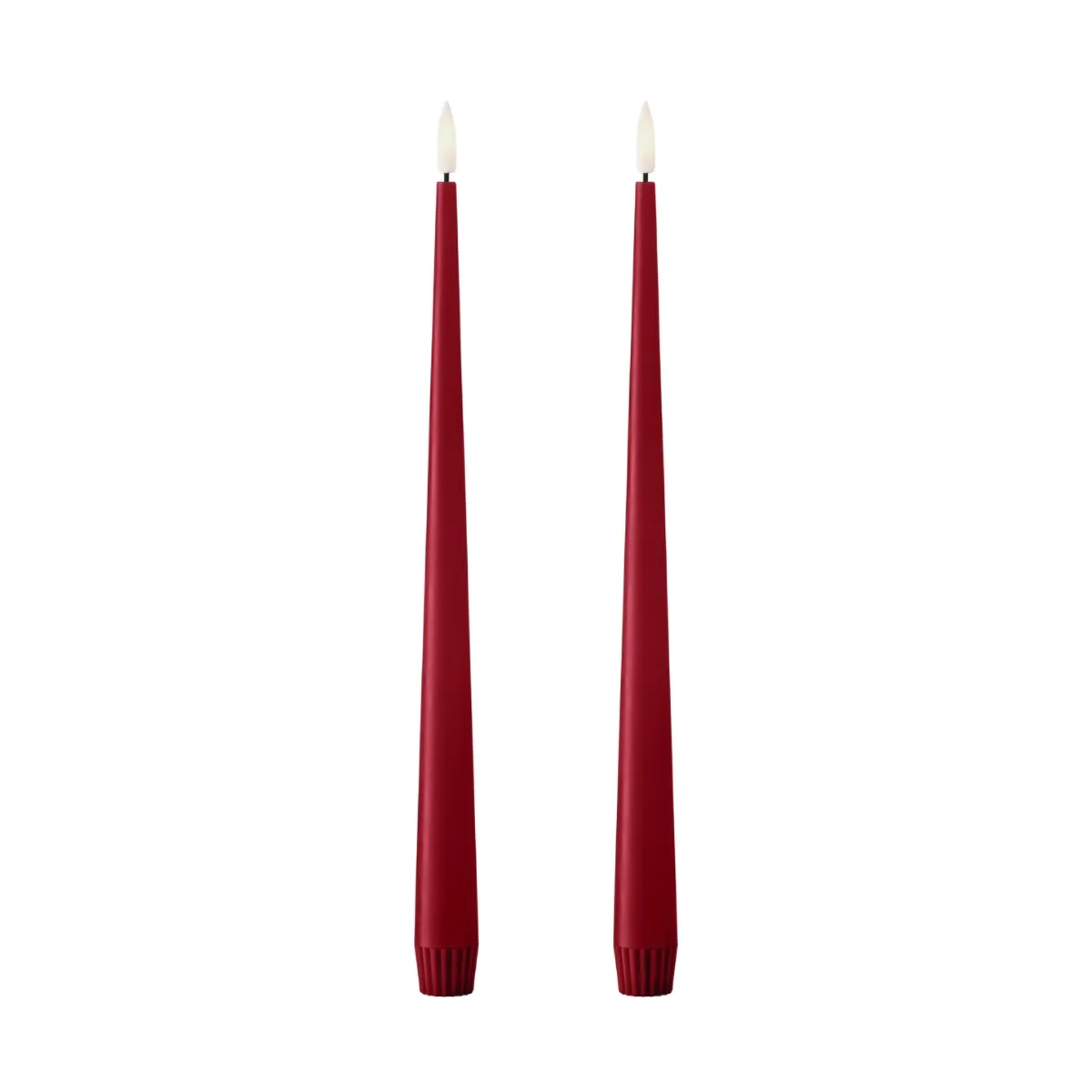 ester & erik taper kaars LED 2-pack, 36 Winter Berry , 30 cm ester & erik
