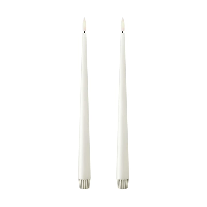 ester & erik taper kaars LED 30 cm 2-pack - 10 Silky - Ester & erik