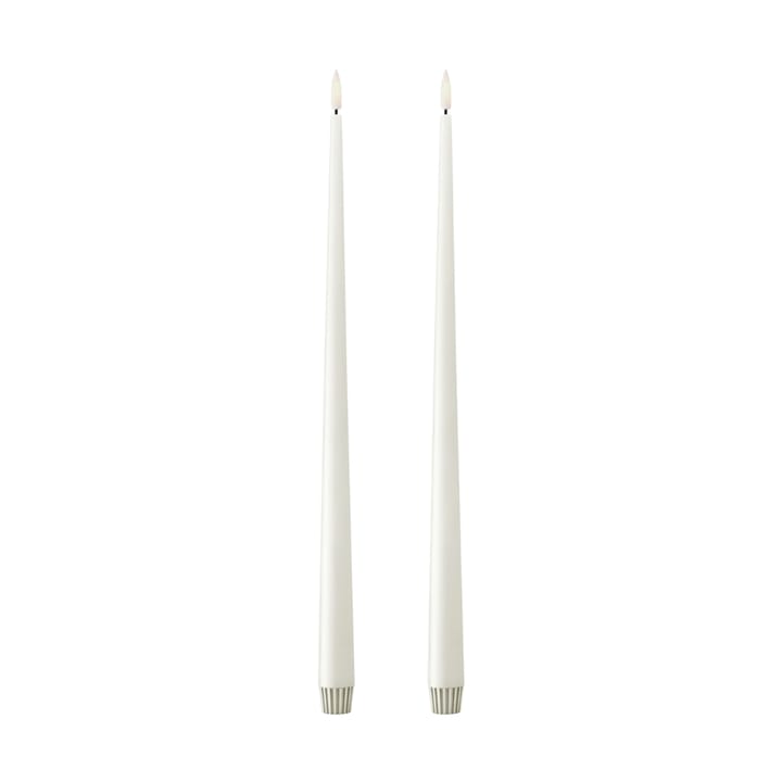 ester & erik taper kaars LED 40 cm 2-pack - 10 Silky - Ester & erik