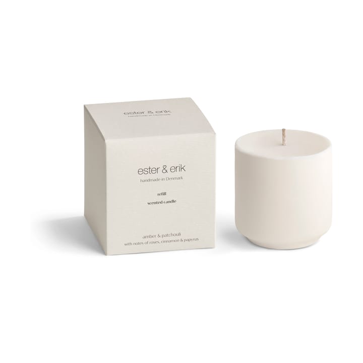 Refill ester & erik geurkaarsen - Amber & patchouli - Ester & erik