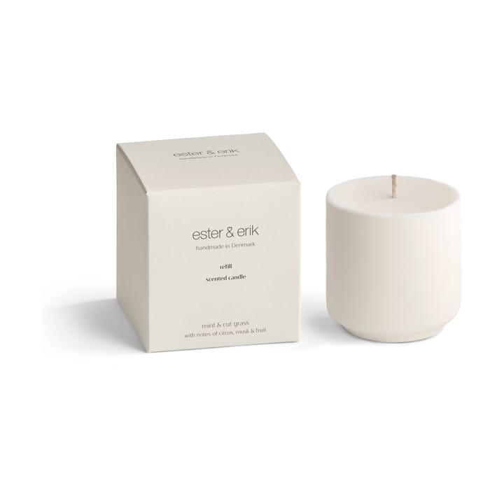 Refill ester & erik geurkaarsen - Mint & cut grass - Ester & erik
