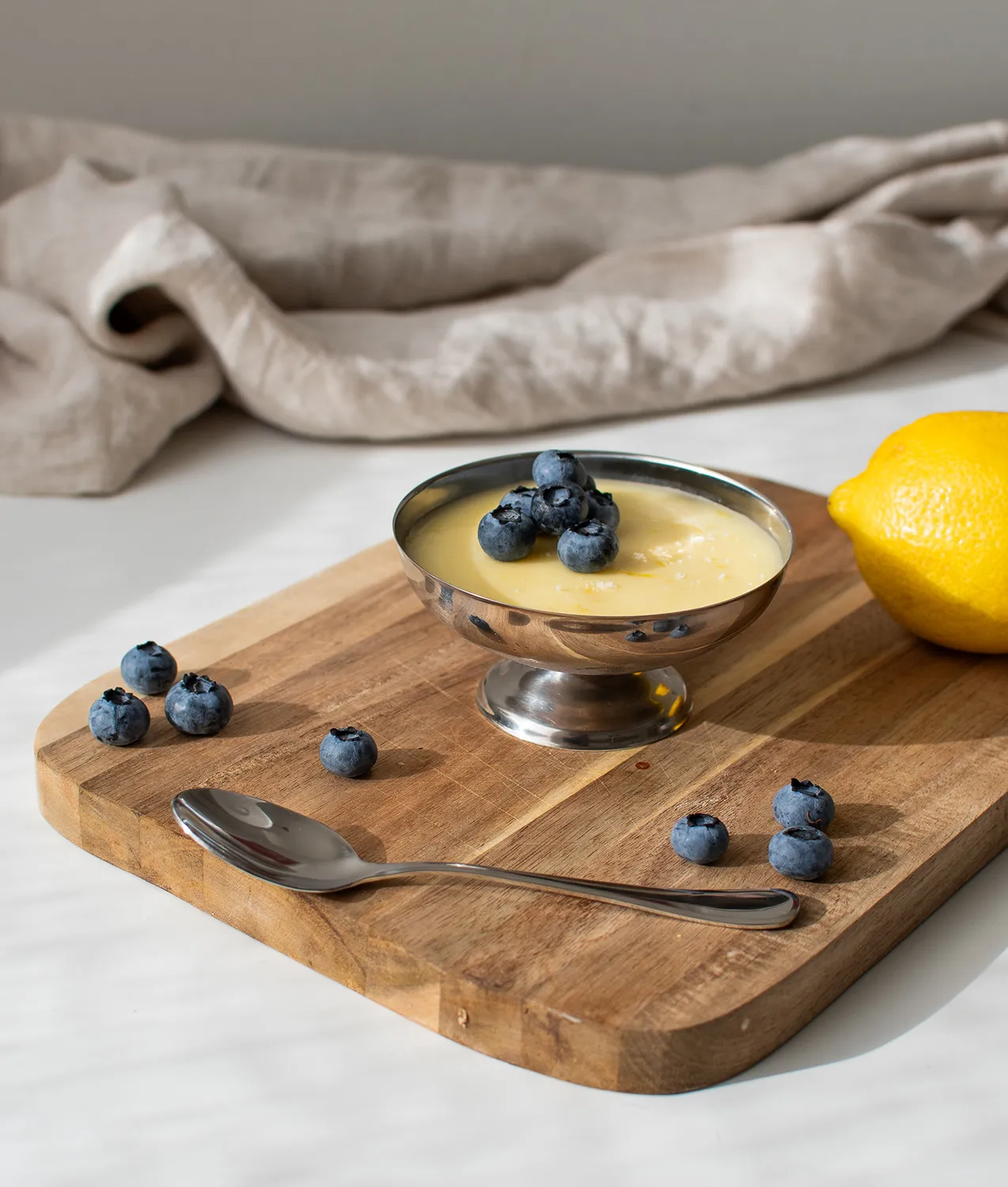 Eternum Italiaanse glasschaal, Roestvrij staal Eternum