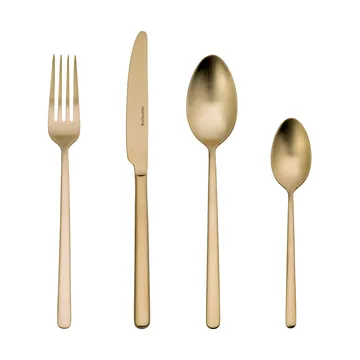 Eternum Nardo bestekset 16-delig - Champagne - Eternum