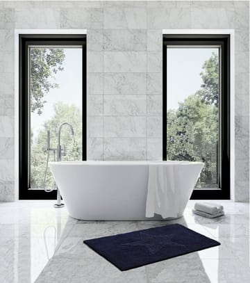 Etol star vloerkleed klein - marineblauw - Etol Design