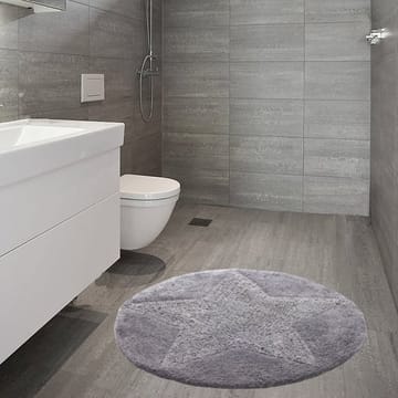 Etol star vloerkleed rond - grafietgrijs - Etol Design