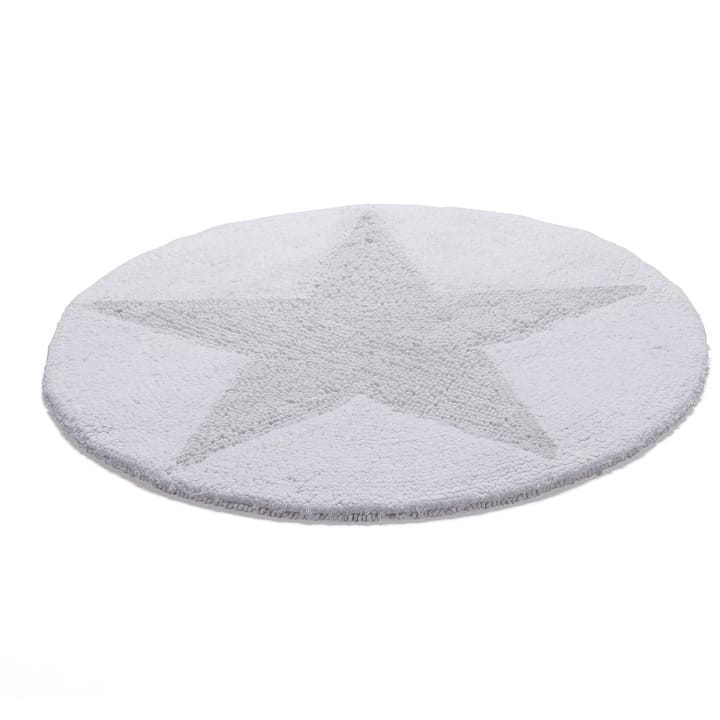 Etol star vloerkleed rond - wit - Etol Design