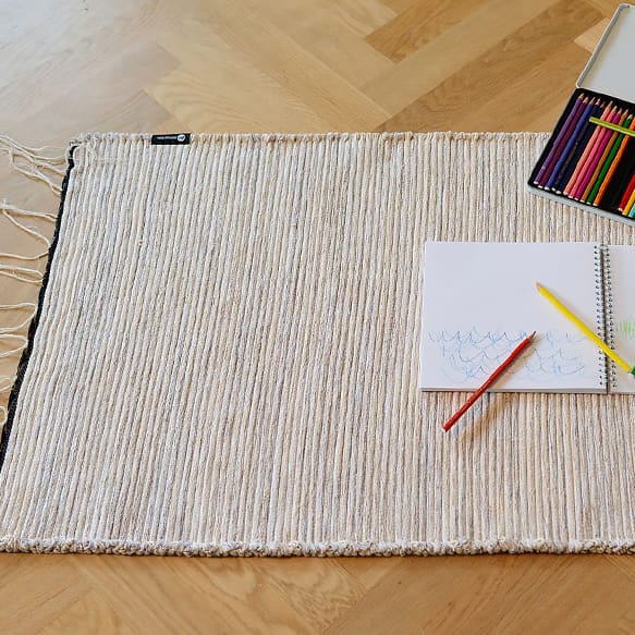 Forever vloerkleed 60x90 cm - Cream - Etol Design