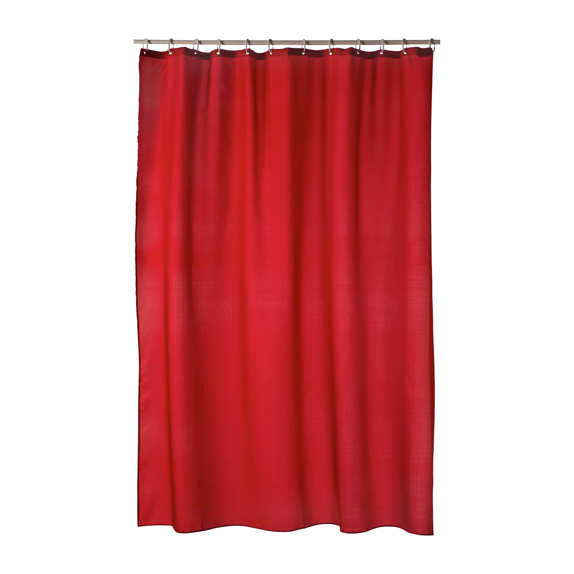 Match Douchegordijn 200x240 cm, extra hoog (rood) Etol Design