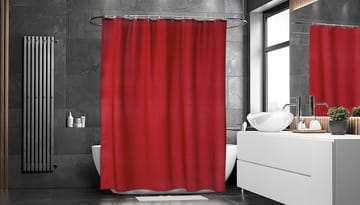 Match Douchegordijn 200x240 cm - extra hoog (rood) - Etol Design