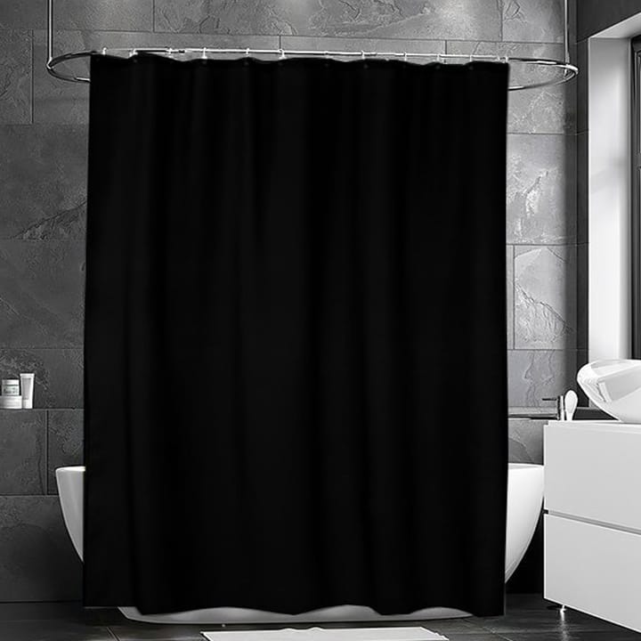 Match Douchegordijn 200x240 cm, extra lang (zwart) Etol Design