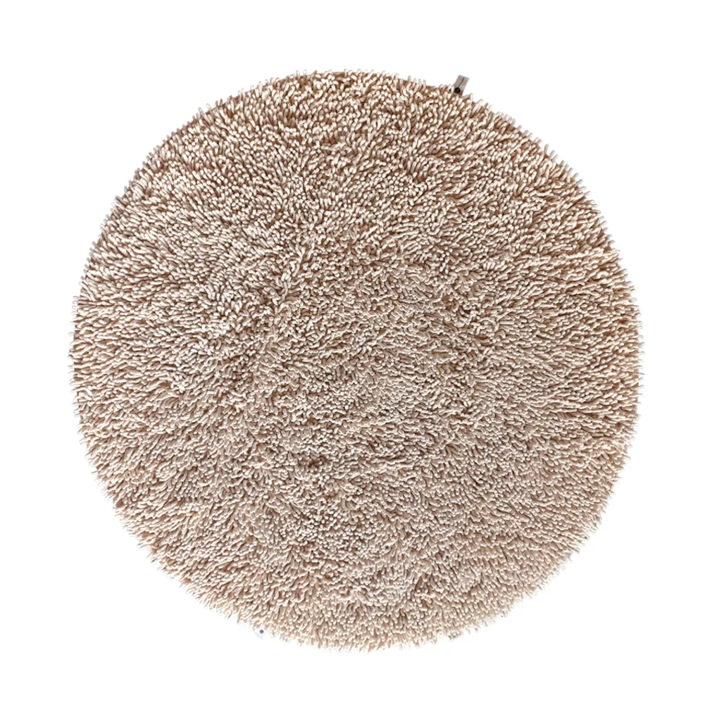 Rasta vloerkleed rond Ø120 cm, Natuur Etol Design