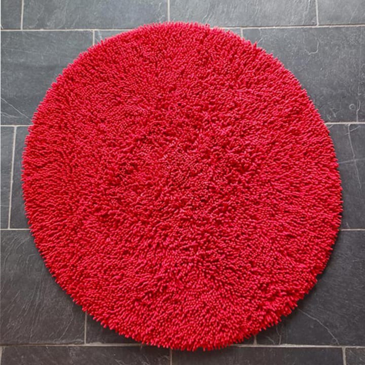 Rasta vloerkleed rond Ø120 cm, Rood Etol Design