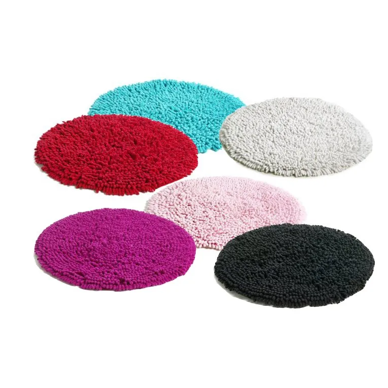 Rasta vloerkleed rond, wit Etol Design