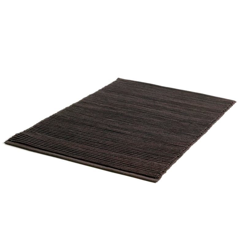 Etol Design Ribb vloerkleed klein cacao | Scandinavisch Interieur | Geweven katoenen vloerkleden | Bruin