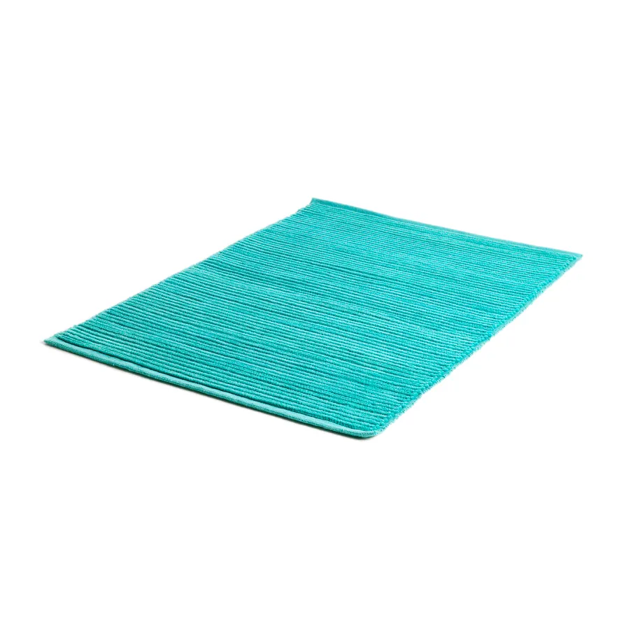Ribb vloerkleed klein, turquoise Etol Design