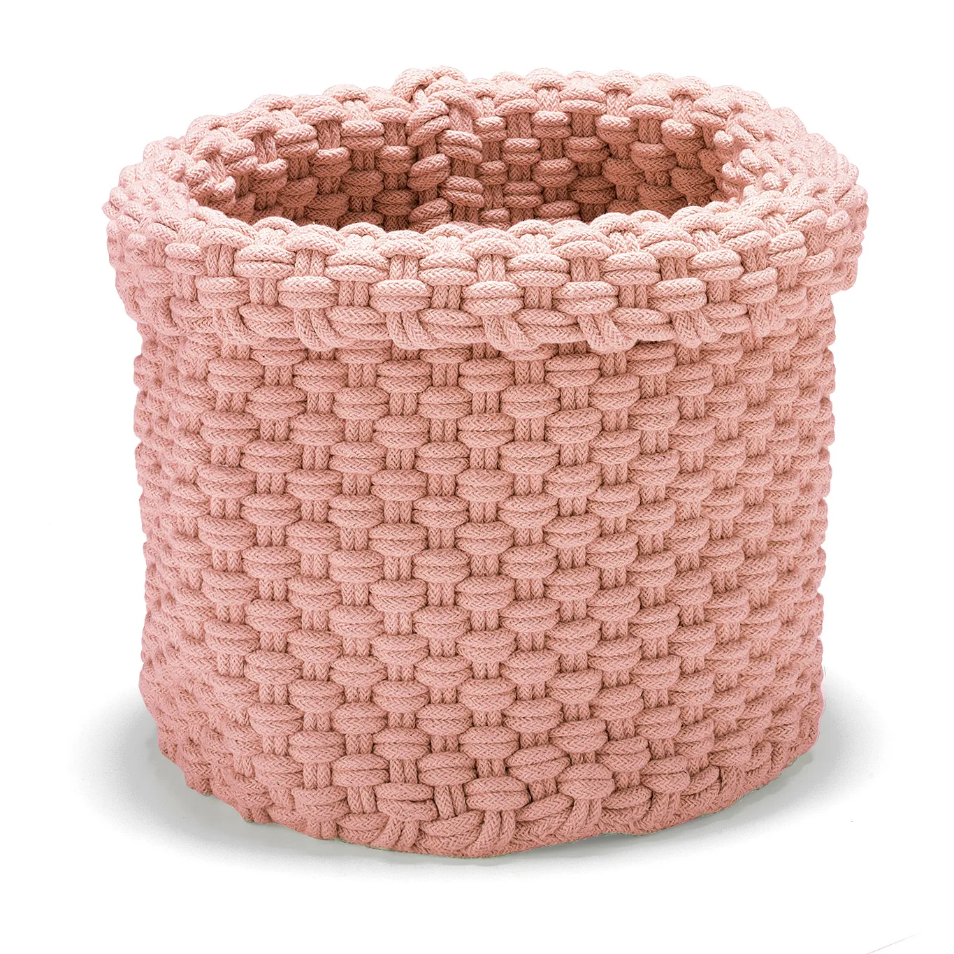 Rope opbergmand groot, Dusty pink Etol Design