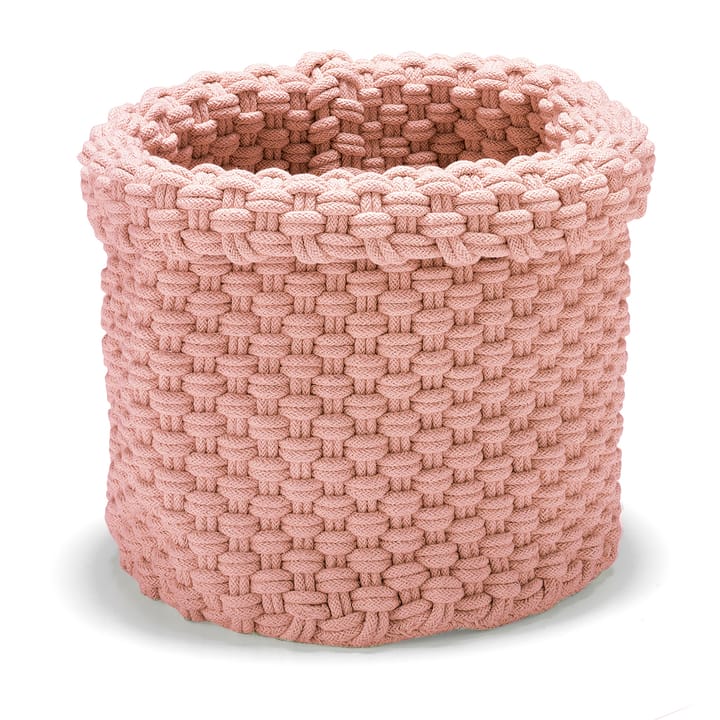 Rope opbergmand groot - Dusty pink - Etol Design
