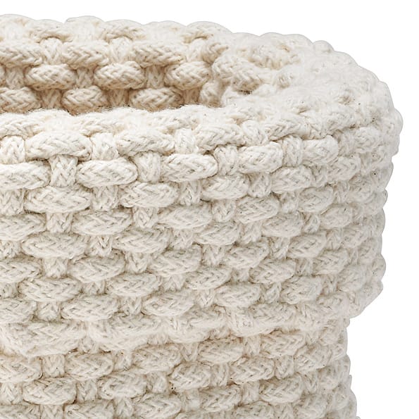 Rope opbergmand, natuurwit Etol Design