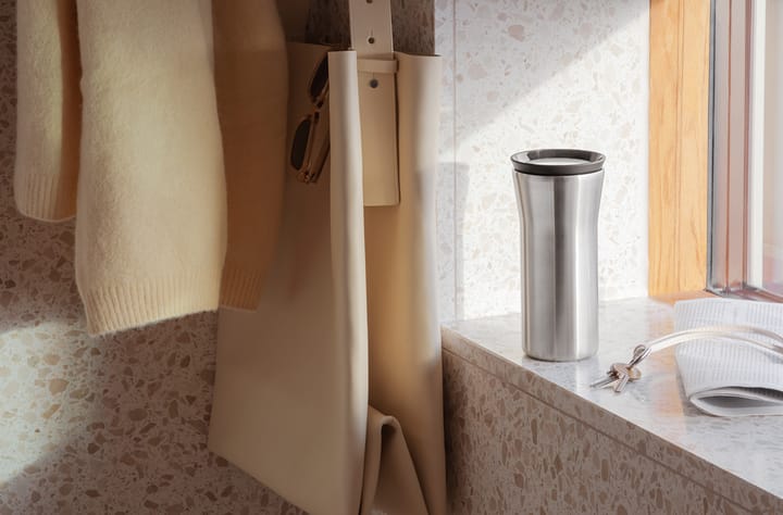 City To Go thermosbeker 0,35 l, Staal, zwart Eva Solo
