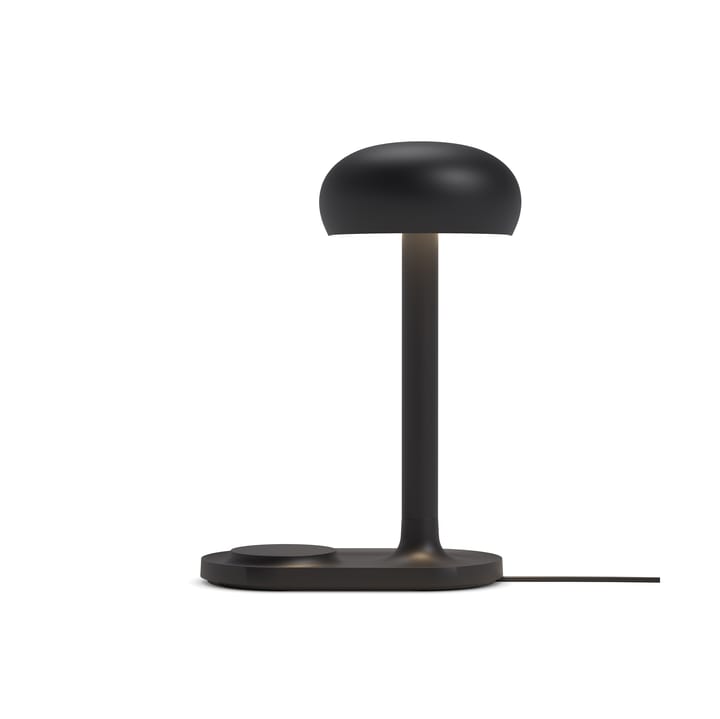 Emendo tafellamp met Qi-oplader, Black Eva Solo